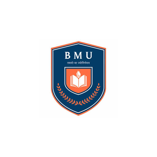 Bhagwan Mahavir University logo