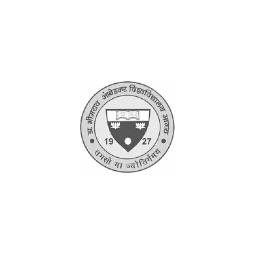 Dr. Bhimrao Ambedkar University logo
