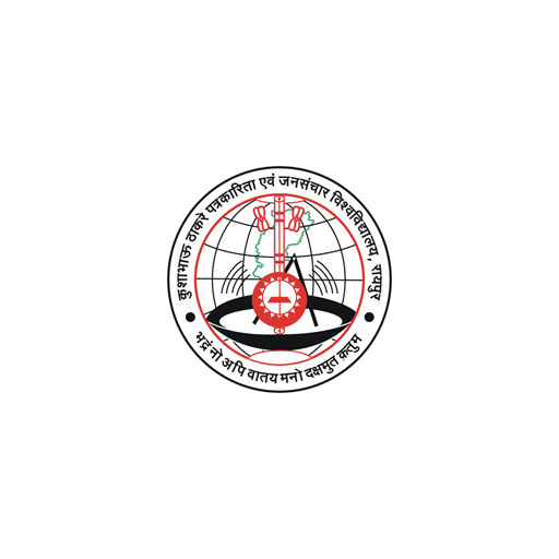 Kushabhau Thakre Patrakarita Avam Jansanchar Vishwavidyalaya logo