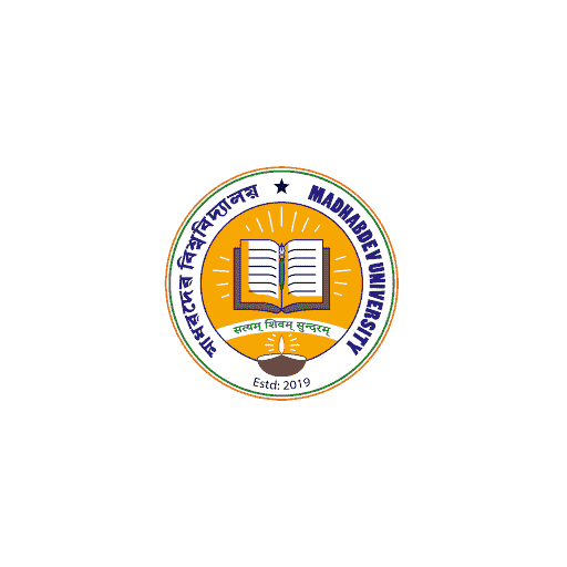 Madhabdev University logo