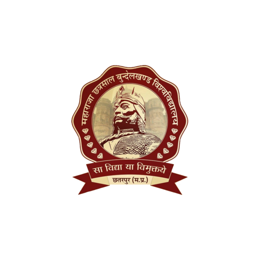 Maharaja Chhatrasal Bundelkhand University logo