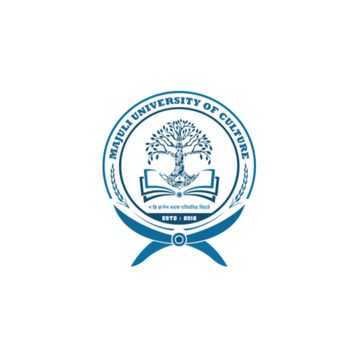 Majuli University of Culture logo